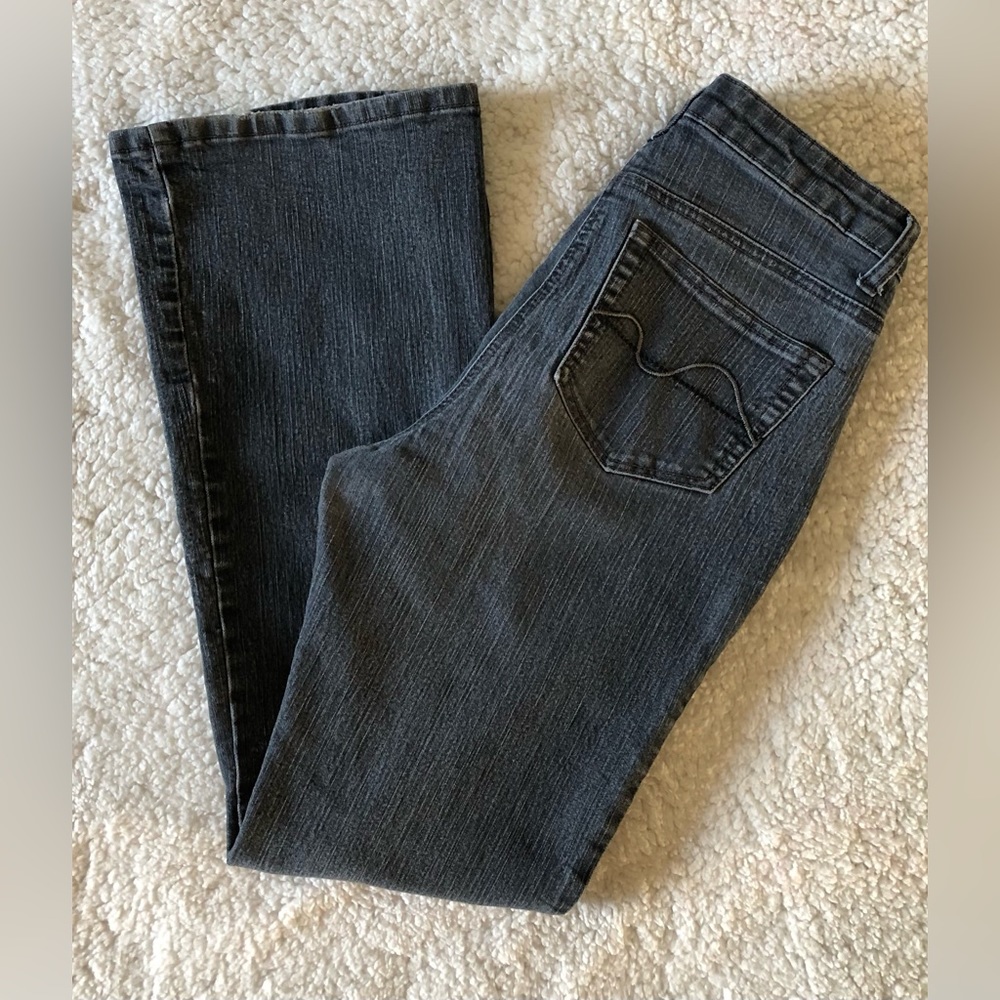 Denver Hayes Classic Fit Women's Jeans Gray/Black Size 6